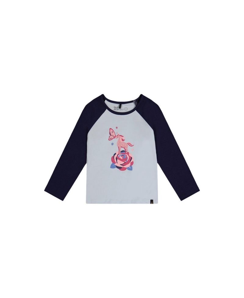 Big Girls Raglan Cotton T-Shirt