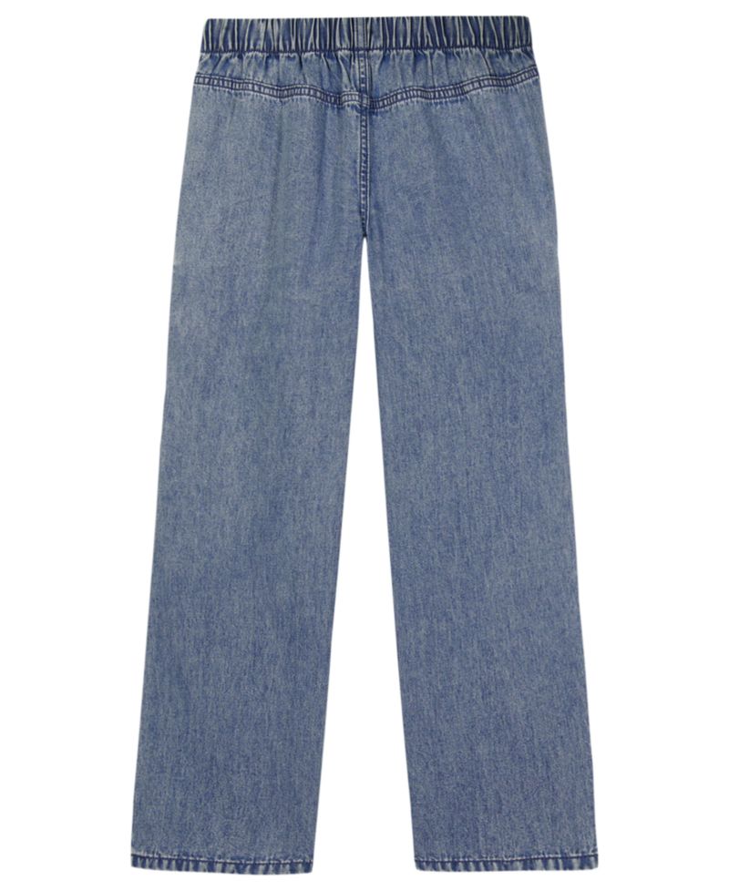 Girls' 7-16 Denim Pull-On Cargo Pants