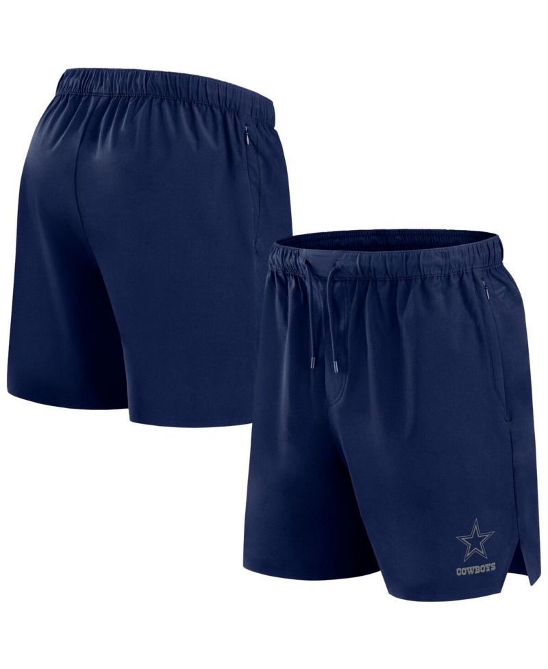 Men's Navy Dallas Cowboys Front Office Woven Shorts