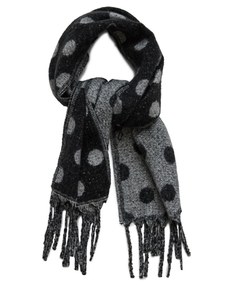 Whimsical Polka Dot Lofty Scarf