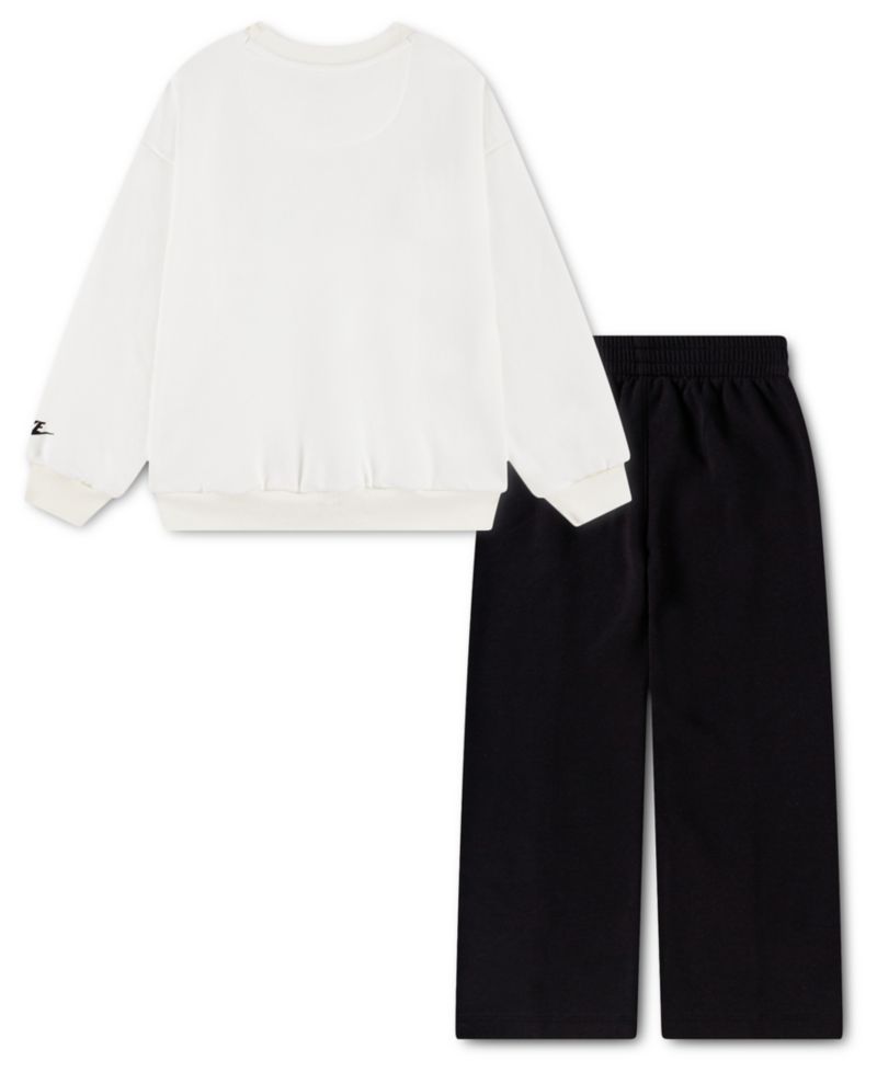 Girls' 2T-6X Retro Remix Top and Pants, 2-Piece Set
