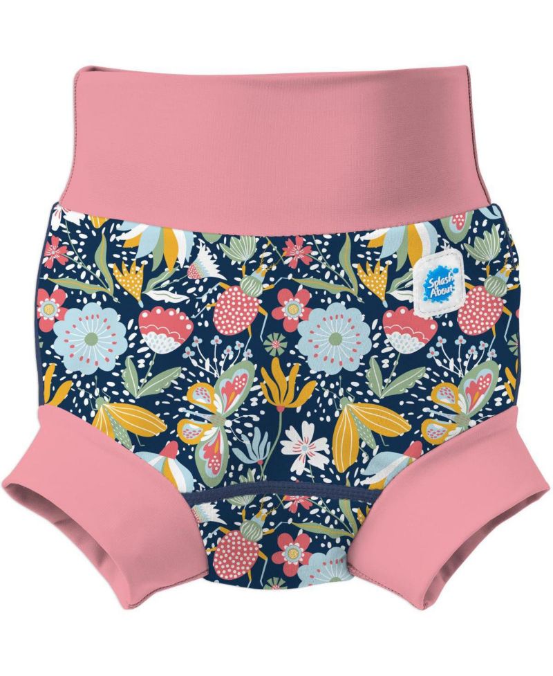 Toddler Happy Nappy Duo Reusable Double Swim Diaper, (Baby)
