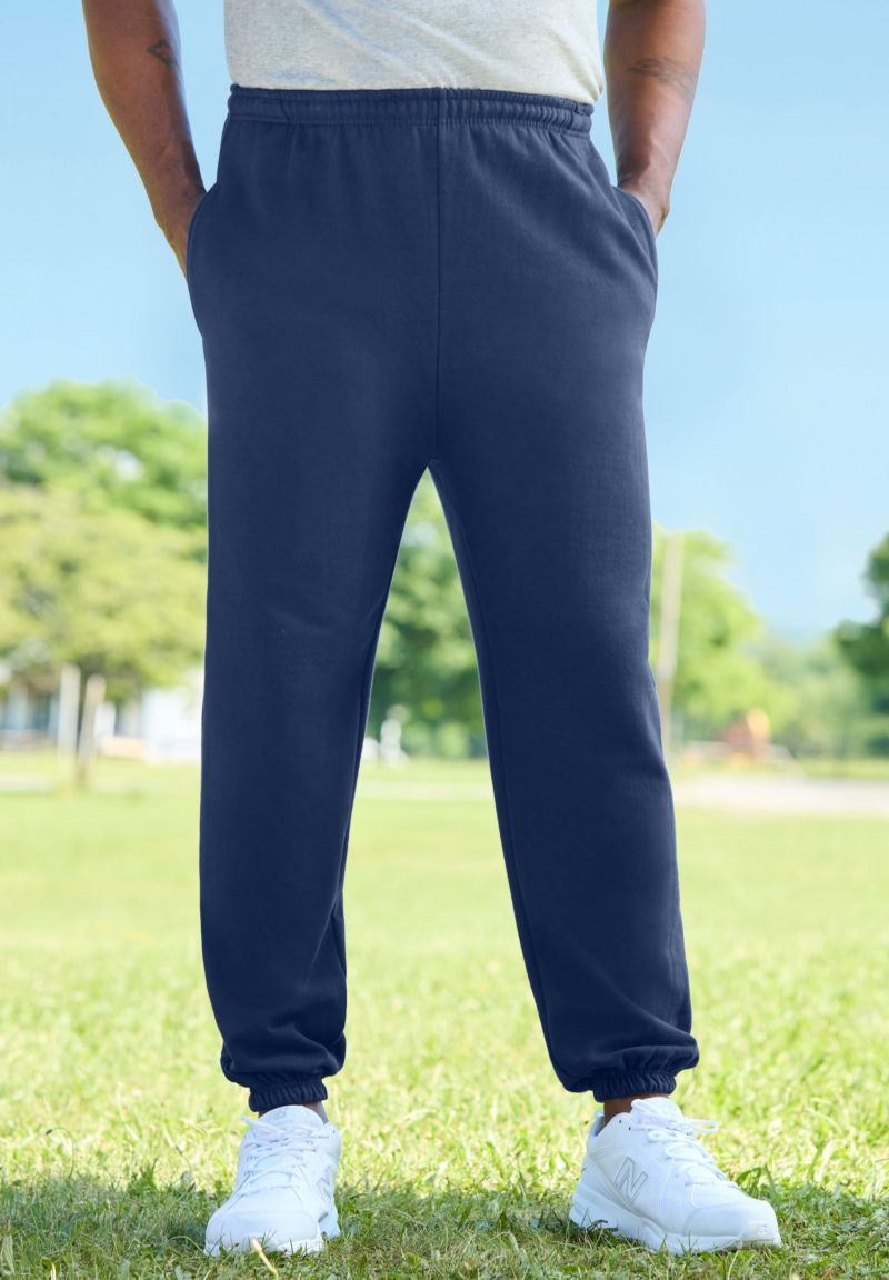 Men's Fleece Elastic Cuff Sweatpants