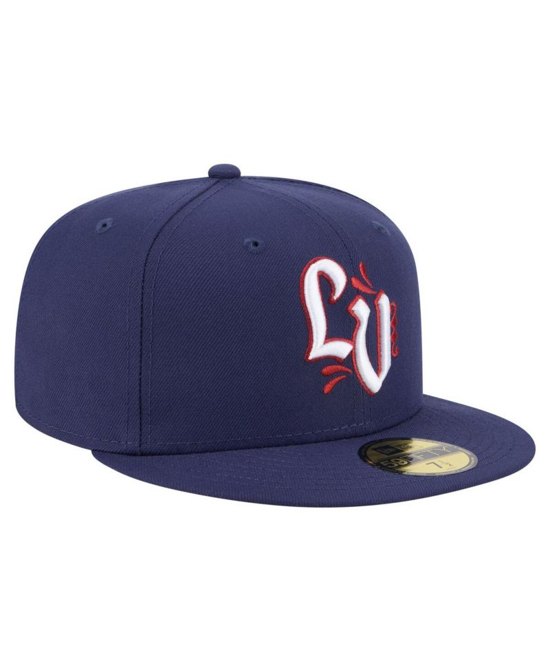 Men's Blue Lehigh Valley IronPigs Authentic Collection 59FIFTY Fitted Hat