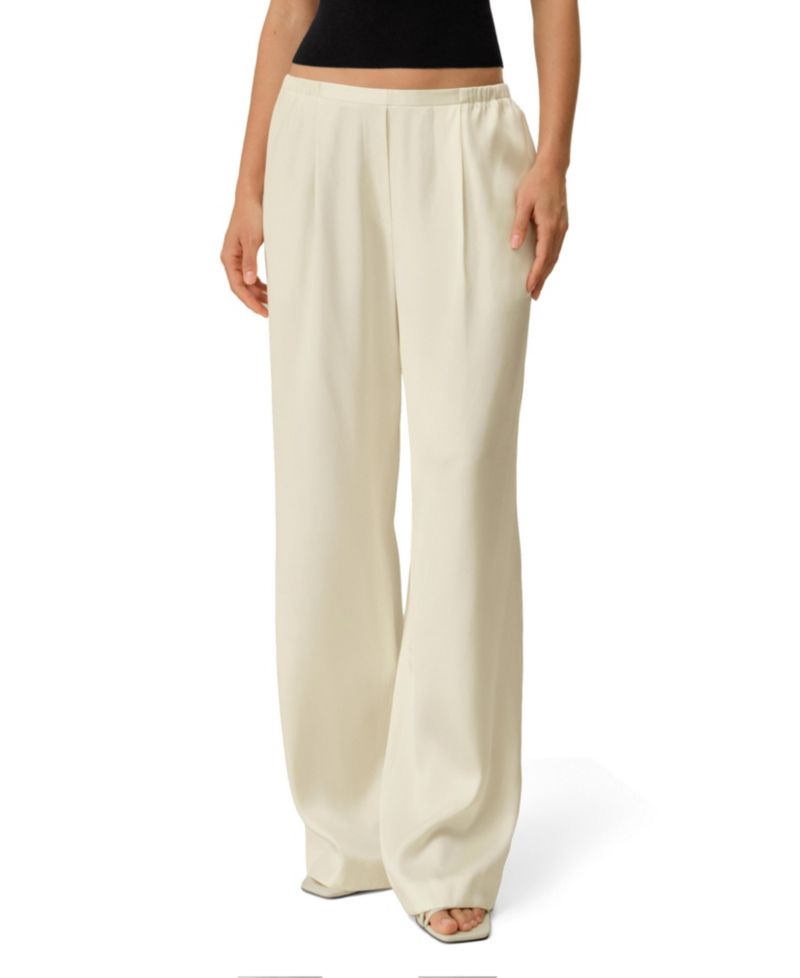 Women's Double-Faced Silk Charmeuse Pant