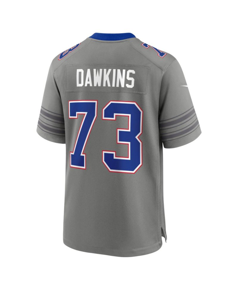 Men's Dion Dawkins Gray Buffalo Bills Nickel City Game Jersey