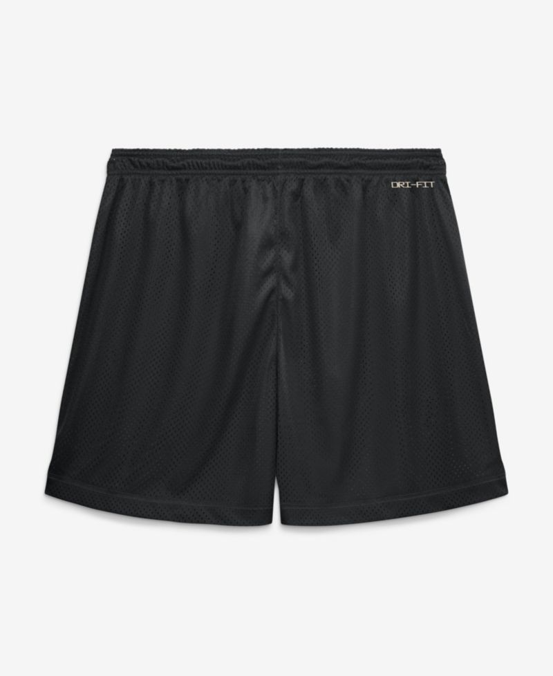 Men's Black/Platinum New Orleans Saints Sideline Standard Issue Dri-FIT Reversible Shorts