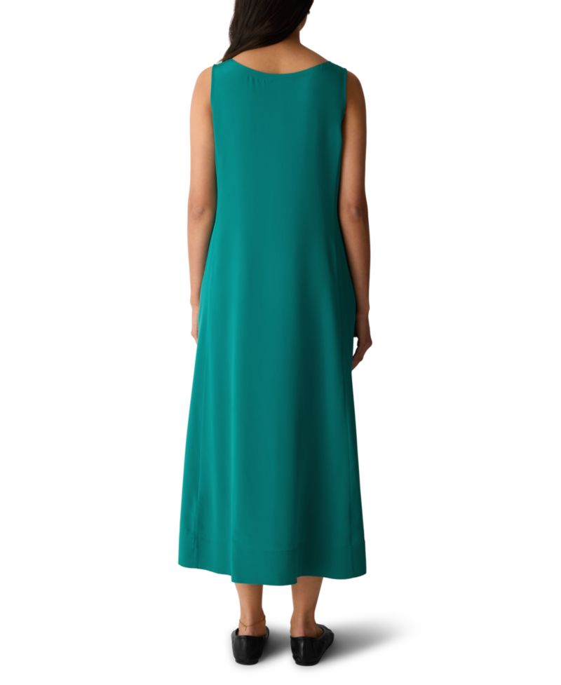 Women's & Plus Size Ballet Neck Maxi Dress