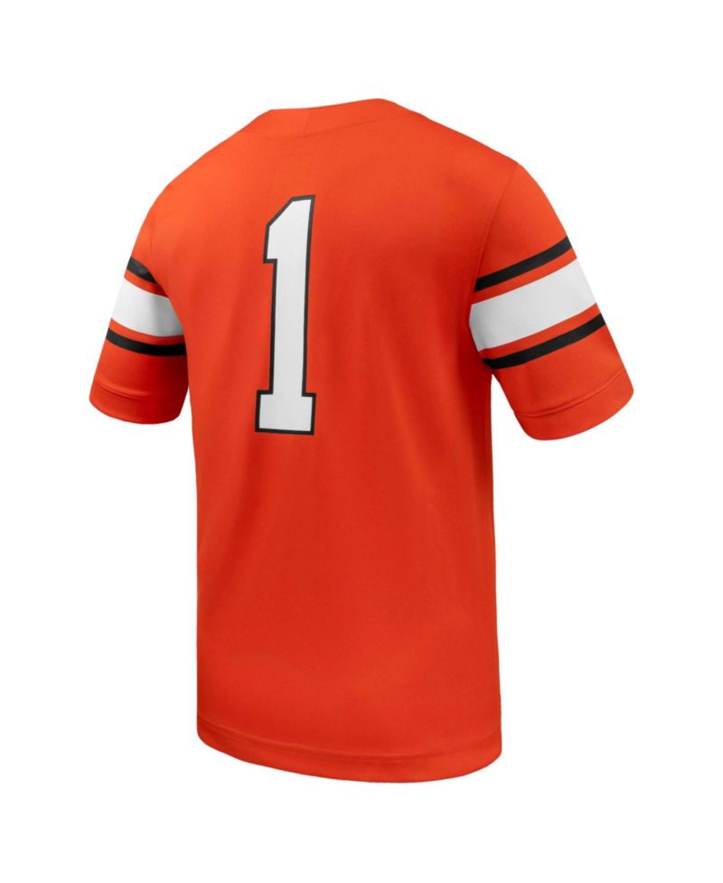 Men's Oklahoma State Cowboys 1 Game Jersey V-Neck