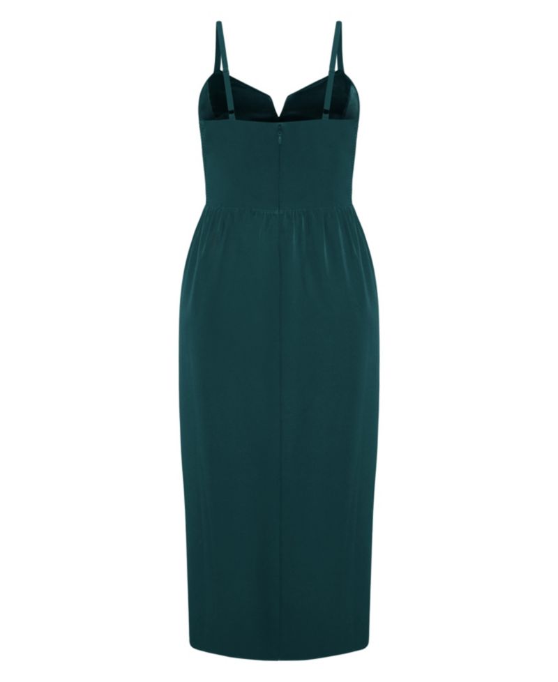 Women's Sassy Flex Fit Tulip V Dress