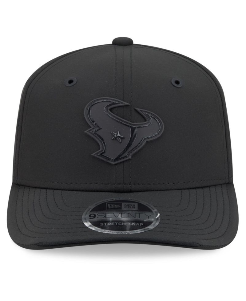 Men's Black Houston Texans 2026 Sideline 9SEVENTY Adjustable Hat