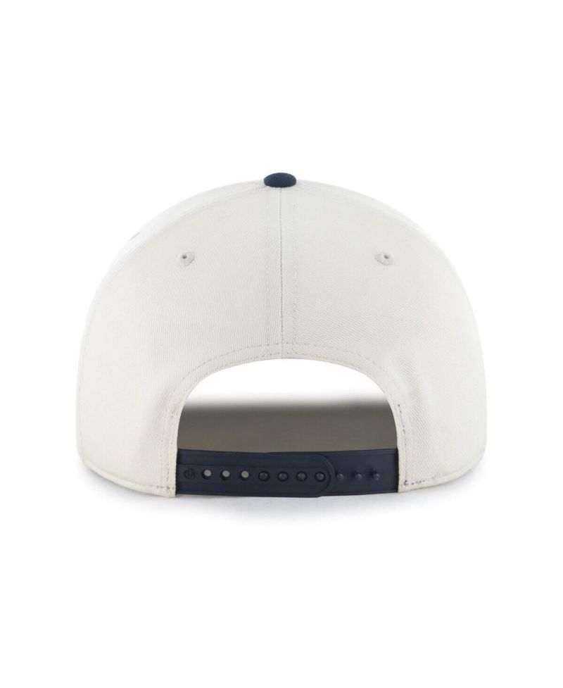 Men's Natural/Navy Seattle Mariners Frame Out Hitch Adjustable Hat