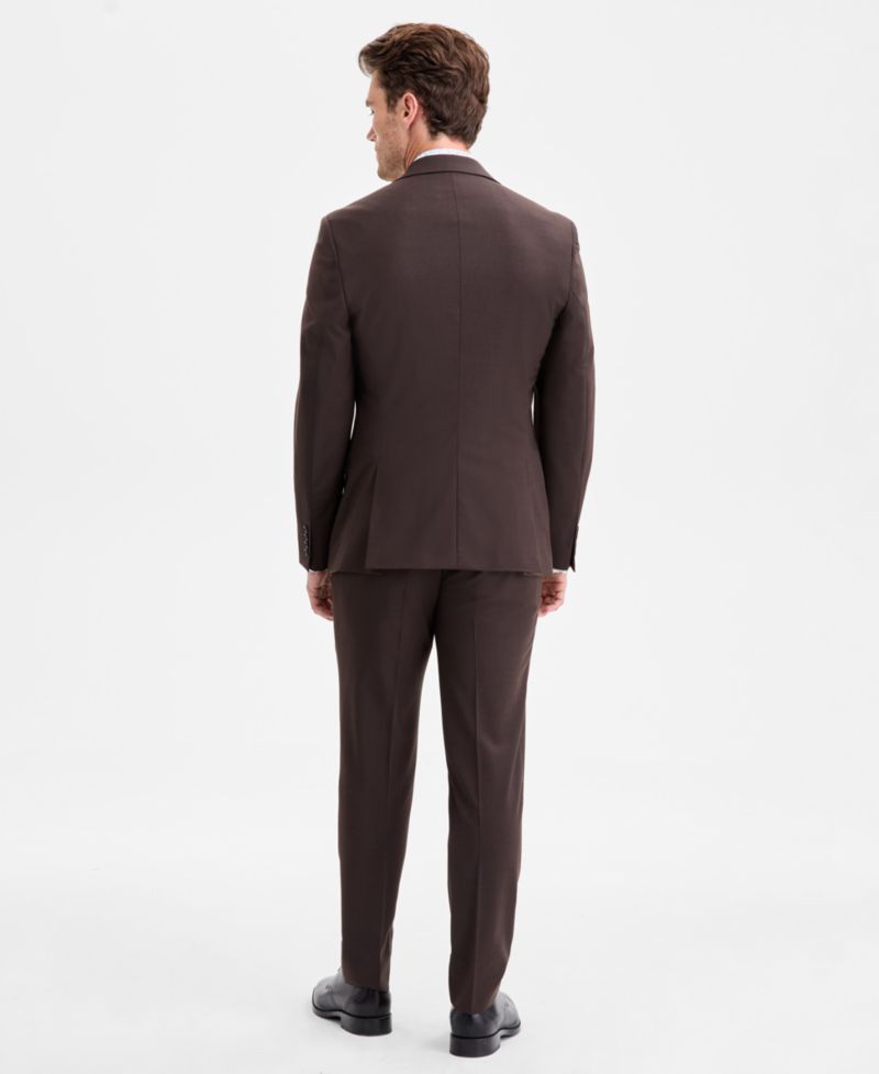 Men's Slim-Fit Wool-Blend Suit Separates
