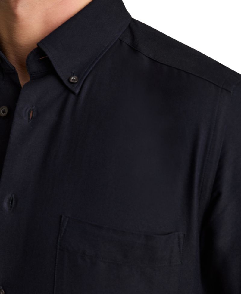 Men's Greenwich Slim-Fit Button-Down Collar Cotton Oxford Dress Shirt