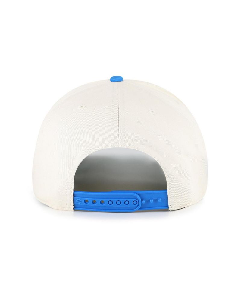 Men's Natural Detroit Lions Frame Out Two Tone Hitch Adjustable Hat