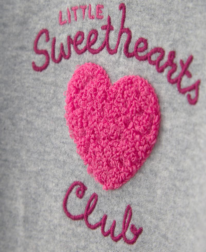 Боди и штаны Little Sweethearts Club с длинными рукавами для маленьких девочек, комплект из 2 предметов