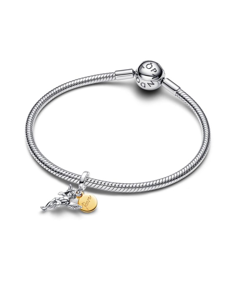 Two Tone Cupid Dangle Charms