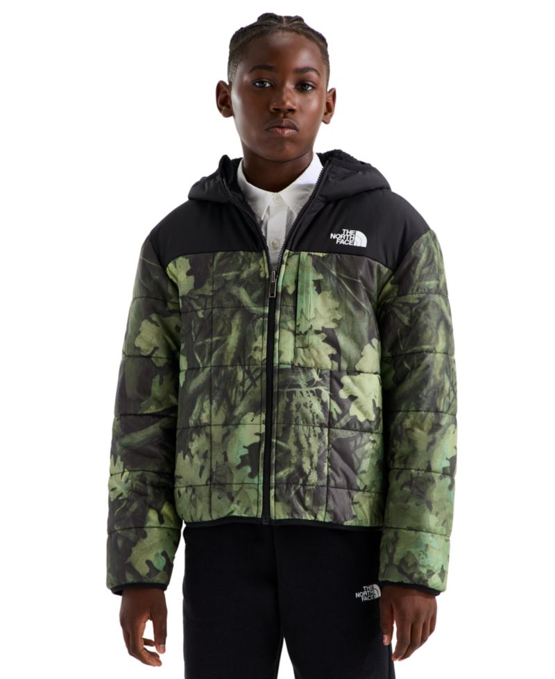Boys' 8-20 Reversible Long-Sleeve Full-Zip Hooded Jacket