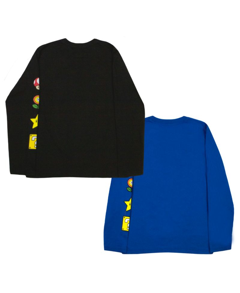 Big Boys Mario & Luigi 2 Pack Long Sleeve T-Shirt