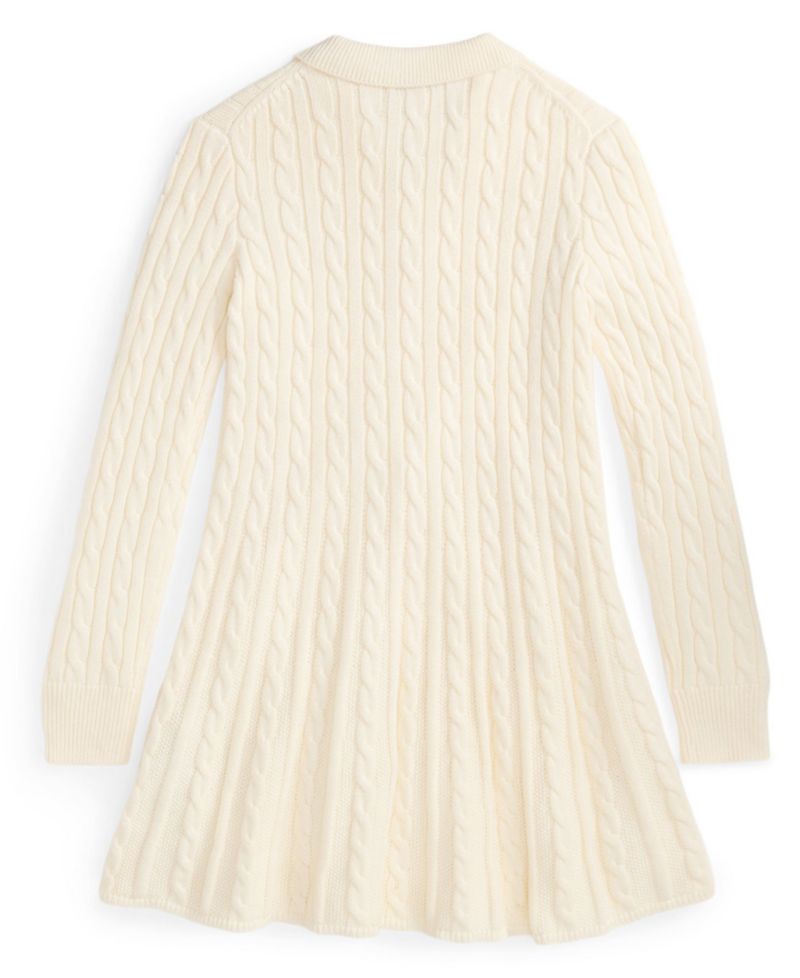 Girls' 7-16 Lunar New Year Long-Sleeve Sweater Dress