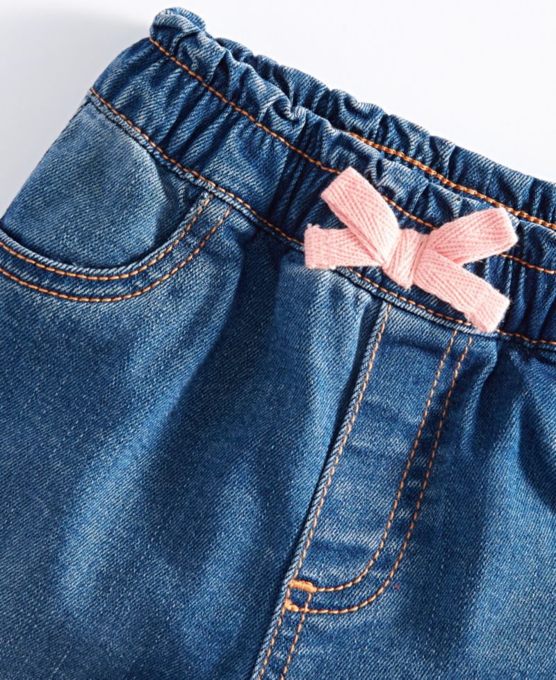 Baby Girls 3M-24M Mix and Match Bow Jeans