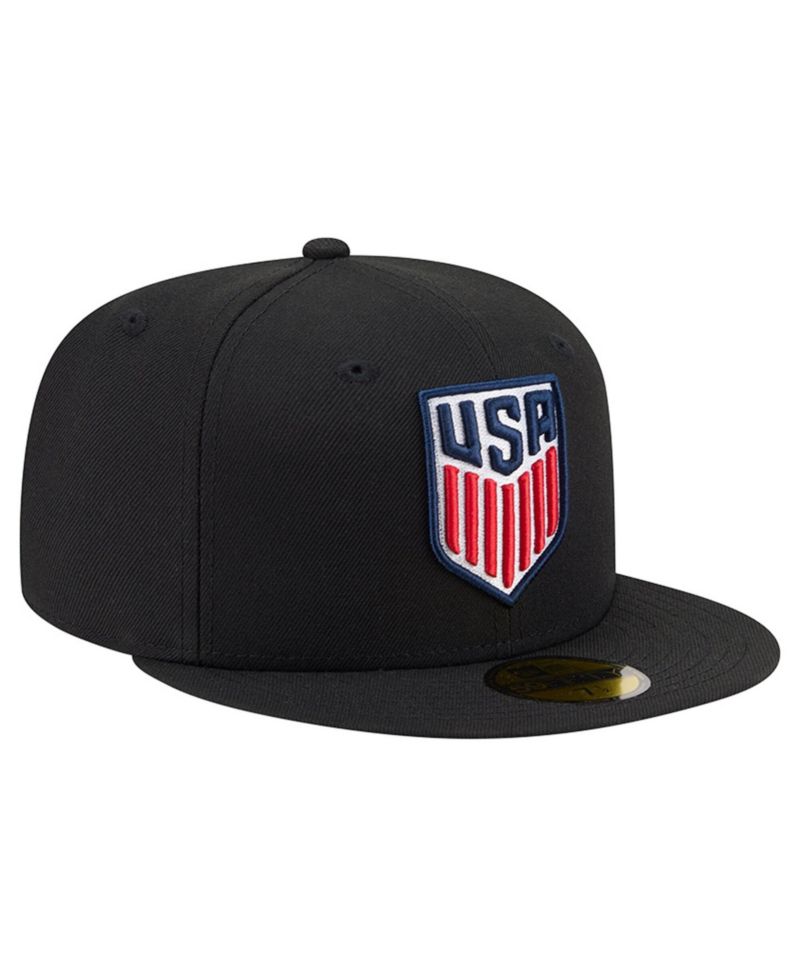 Men's Black USMNT 59FIFTY Fitted Hat