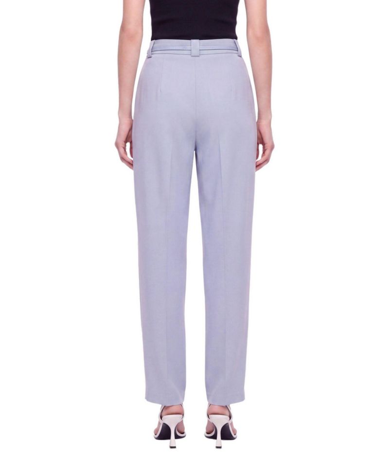 Women's Belt Detail Double Pleat Trousers