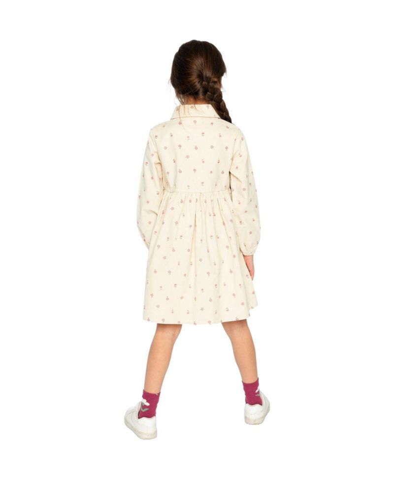 Little Girls (6-12) Corduroy Shirt Dress
