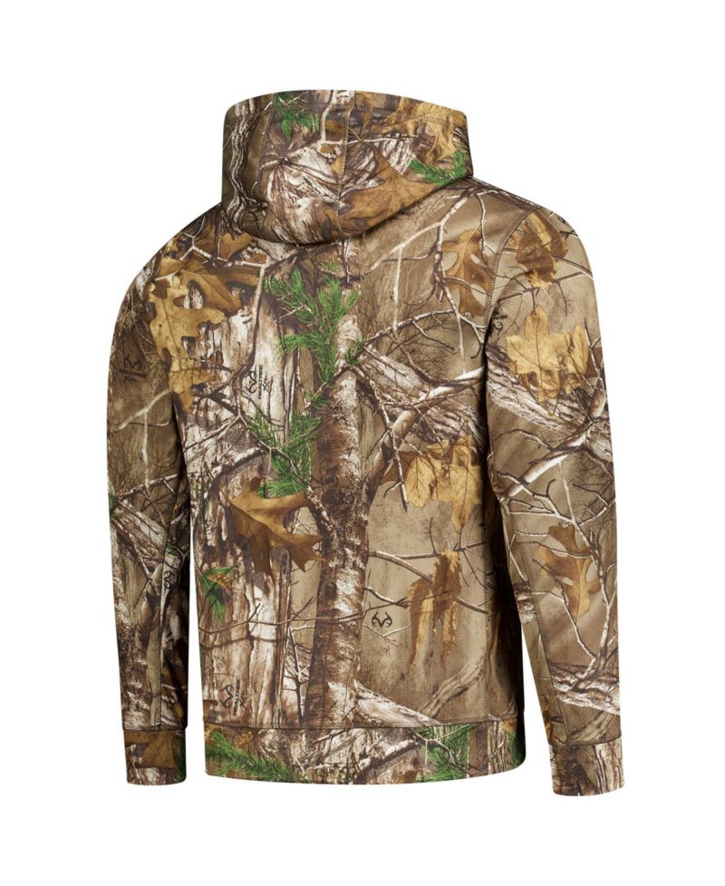 Men's Camo Chicago Cubs Trophy Realtree Full-Zip Hoodie