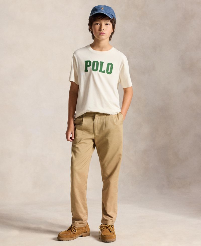 Boys' 8-20 Logo Cotton Jersey T-Shirt