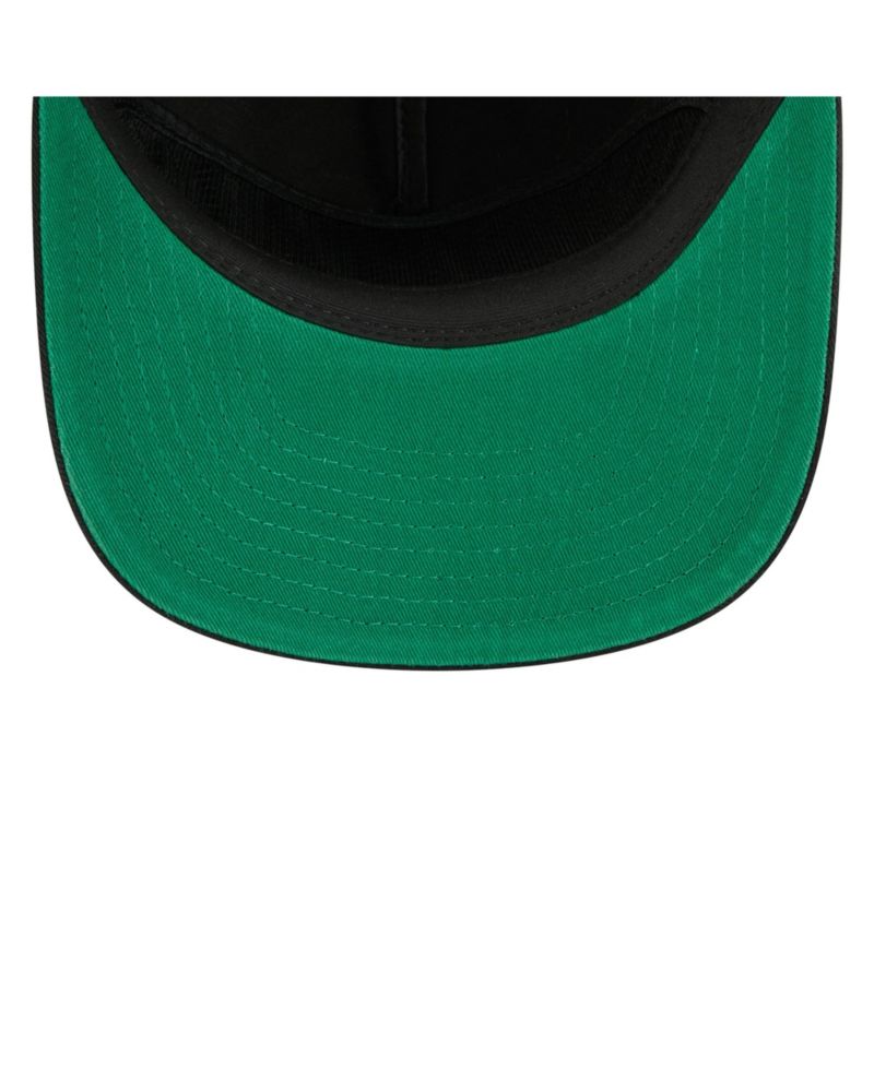 Men's Black Boston Bruins Throwback Stanley Cup Champions Side Patch 19TWENTY Adjustable Hat