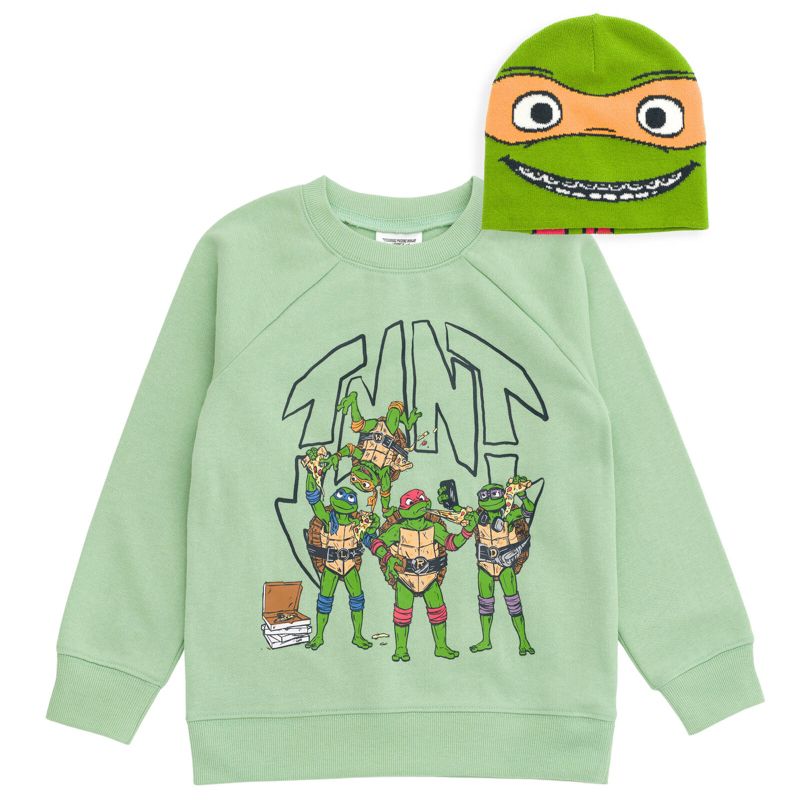 Boys' 2-Piece Fleece Sweatshirt and Hat Set