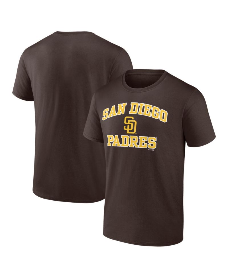 Men's Brown San Diego Padres Heart and Soul T-Shirt