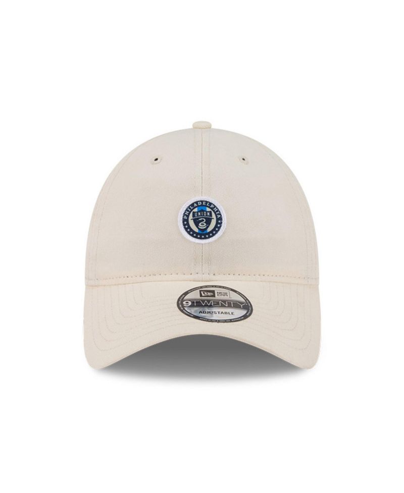 Men's Beige Philadelphia Union Micro Team Logo 9TWENTY Adjustable Hat