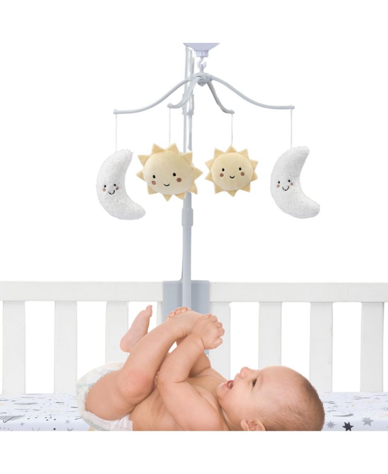Bedtime Originals Celestial Musical Crib Mobile Soother