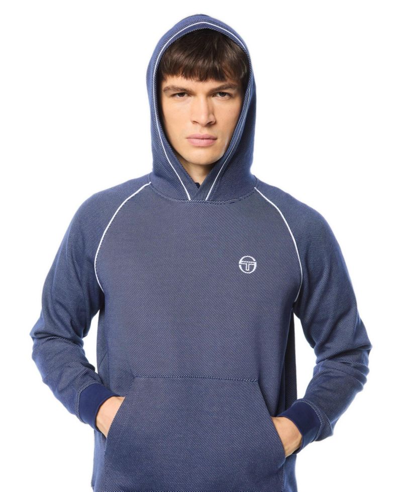 Men's Agiato Raglan-Sleeve Jacquard Hoodie