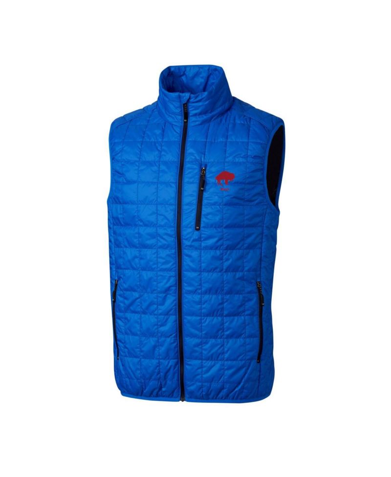 Men's Royal Buffalo Bills Big & Tall Rainier PrimaLoft Eco Insulated Full-Zip Puffer Vest