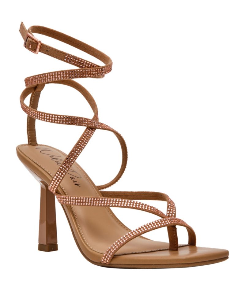 Women's Estee Rhinestone High Heel Dress Sandals
