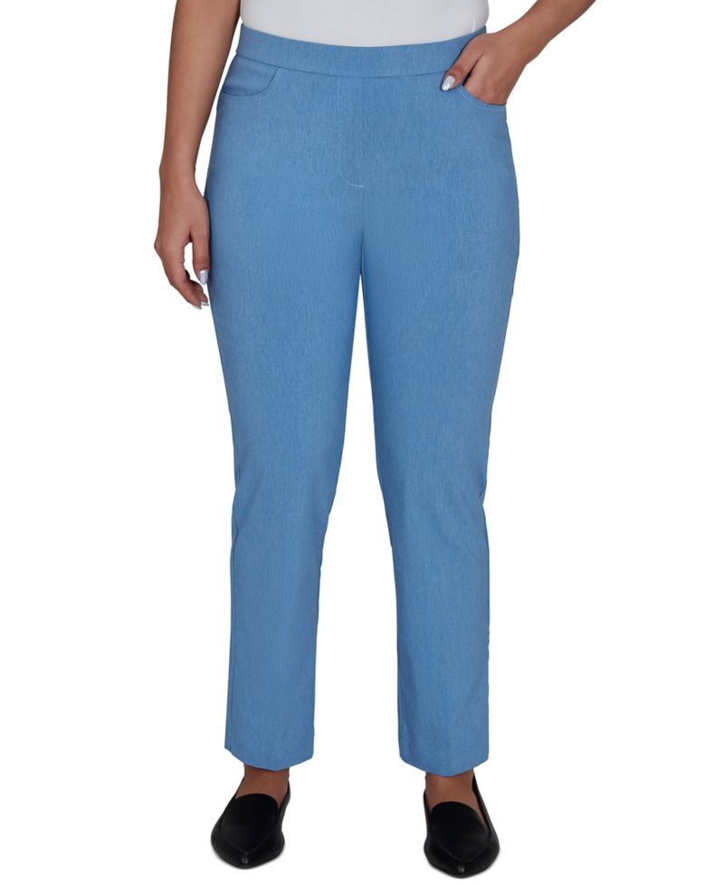 Petite Provence Millennium Pull-On Mid-Rise Straight-Leg Pants