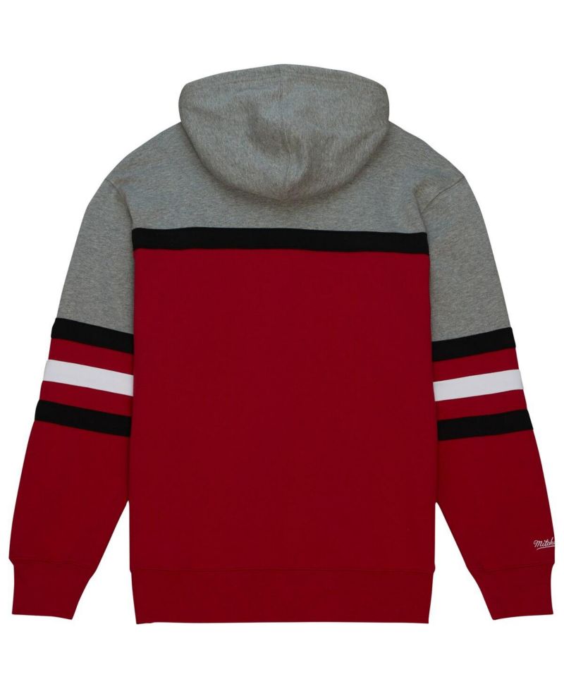 Men's Crimson Arkansas Razorbacks Head Coach Pullover Hoodie