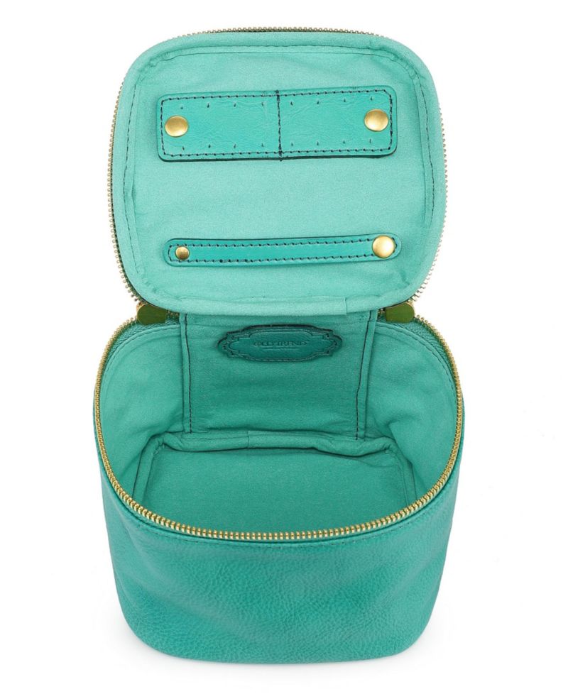 Celosia Cube Leather Jewelry Case