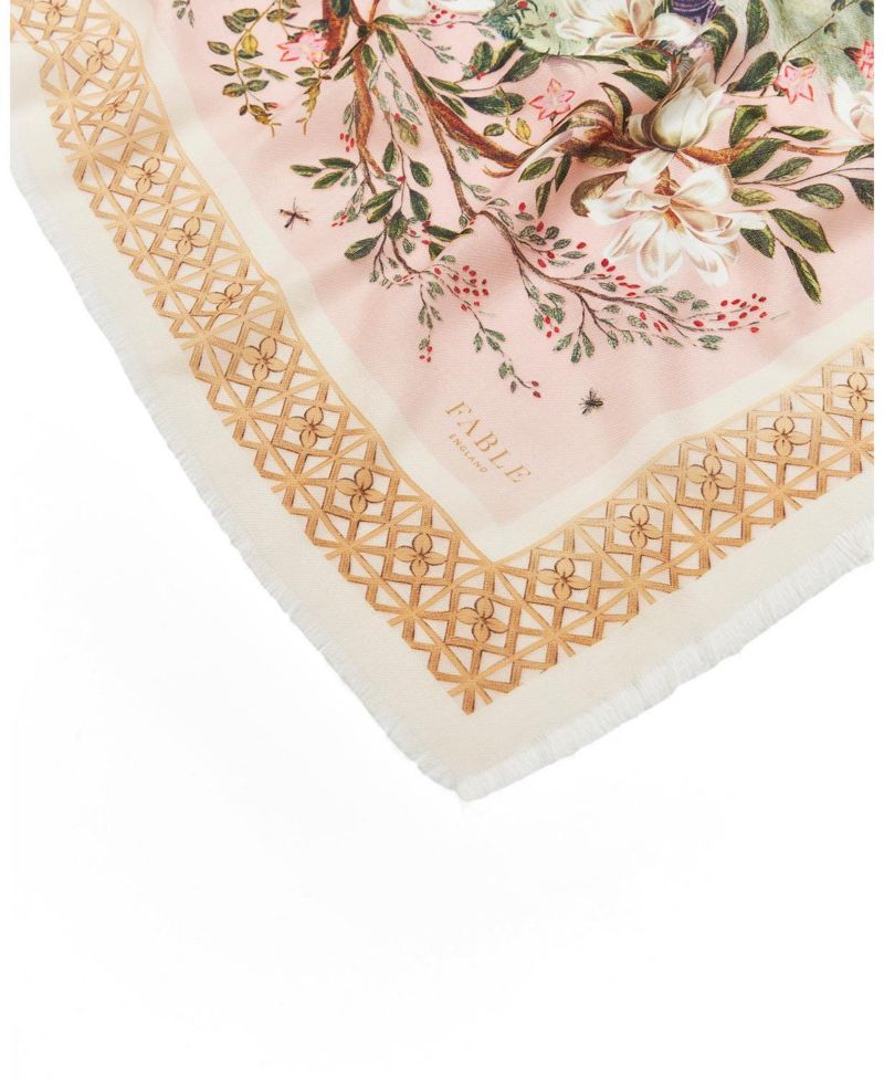 Women's Woodland Scene Long Scarf