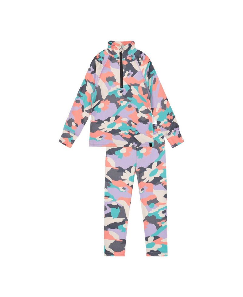 Little and Big Girl's (6-14) Two Piece Thermal Underwear