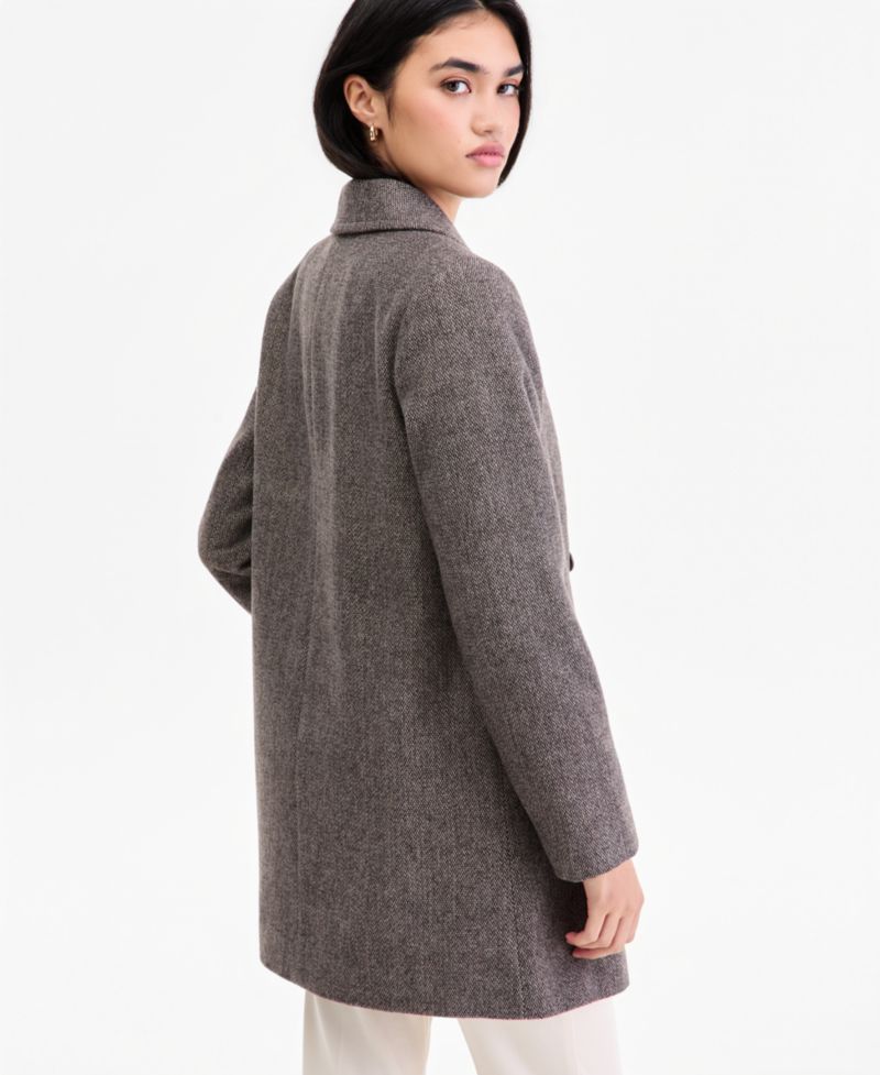 Women's Double-Breasted Pea Coat, Created for Macy's