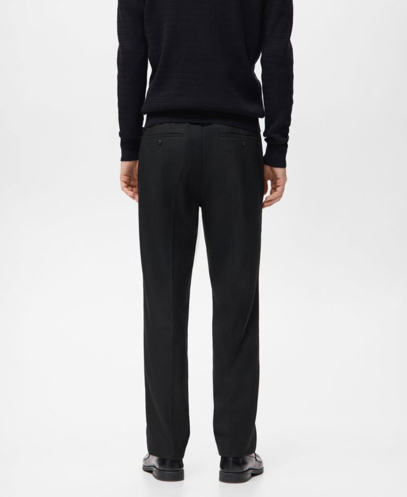 Men's Flowy Straight-Fit Pants