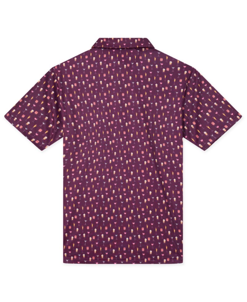 Men's The Clink About It Performance Short-Sleeve Polo Shirt