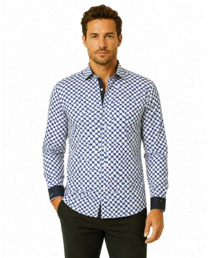 Men's Slim Fit Stylish Button-Down Shirt
