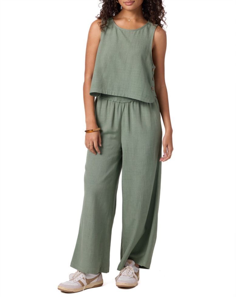 Women's Sanders Woven Flowy Pull-On Pants