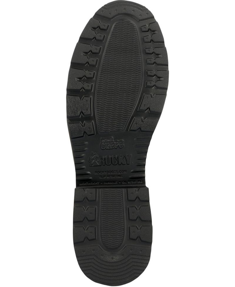 Men's Monocrepe Unlined Pull-On Western Boot