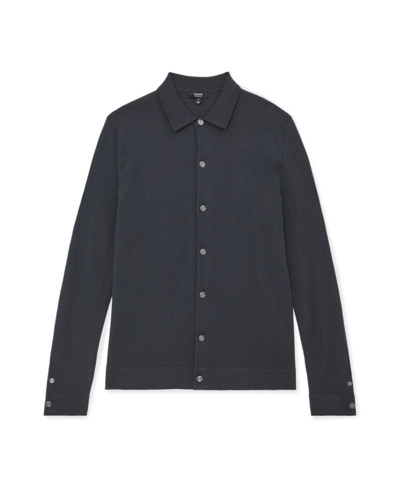 Men's Forbes Merino Wool Slim Fit Cardigan